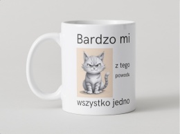 Kubek Bardzo mi wszystko jedno