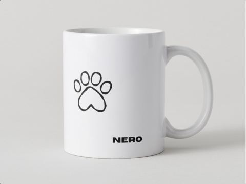 Kubek Dom jest tam gdzie czeka pies