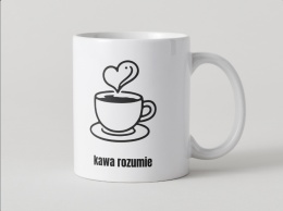 Kubek Kawa nie ocenia, kawa rozumie