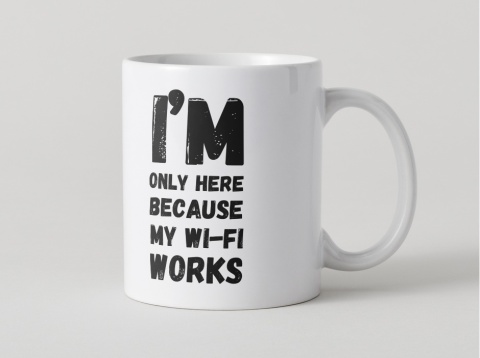 Kubek biurowy Wi-fi