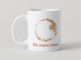 Kubek Nie mam czasu, mam kawę